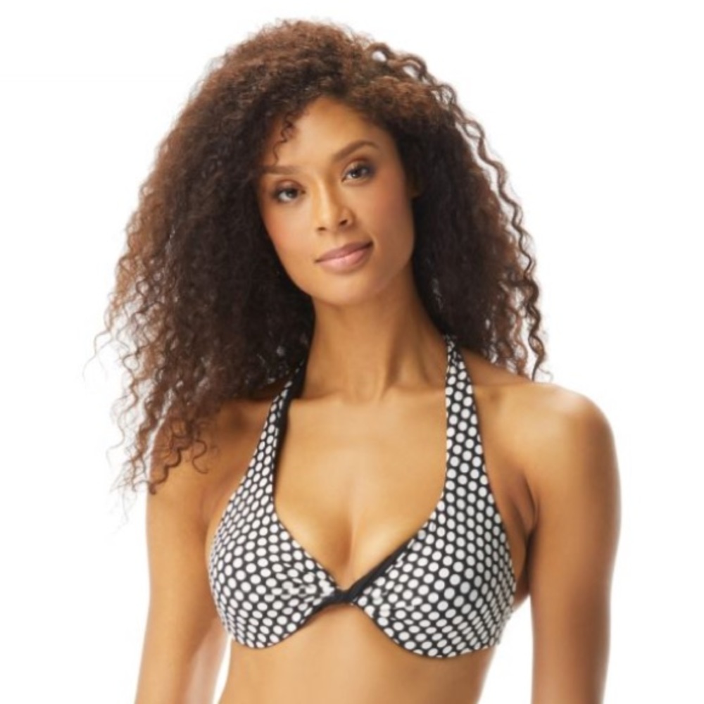 Coco Reef Verso Halter Reversible Bikini Top Size 32/34D